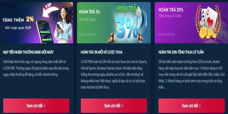 Đa dạng các môn thể thao tại nohu win55